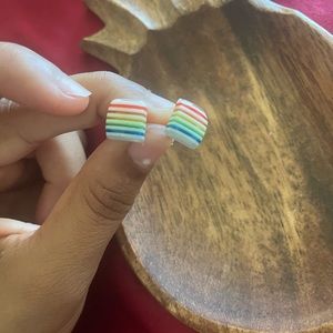 Rainbow Studs/Earrings